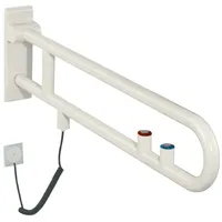 Hewi 801 Haltegriff E-Stützklappgriff 850 mm reinweiß