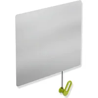 Hewi Kippspiegel 801.01.10074 600x540x6mm, mit Halter/Griff, apfelgrün