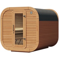 Wolff Finnhaus Design Saunahaus Luago 2x2 Art 1 kiefer
