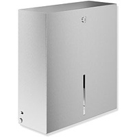 Hewi System 900 WC-Großrollenhalter 900.21.001XA aus Edelstahl, matt geschliffen,