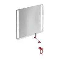 Hewi 801 Kipp-Lichtspiegel LED 801.01.40033 600x540x6mm, rubinrot