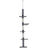 PawHut Kratzbaum Deckenhoch 40 x 34 x 230-260 cm