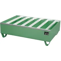 Bauer Südlohn Profilwanne PW 200-2, lackiert, Resedagrün