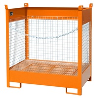 Bauer Südlohn Fass-Stapelpalette FSP-2 D, lackiert, Gelborange