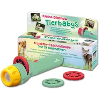 Moses Kleine Diashow Tierbabys Projektor-Taschenlampe