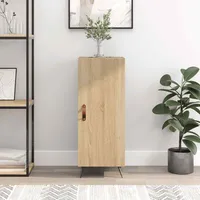 VidaXL Sideboard Sonoma-Eiche 34,5x34x90 cm Holzwerkstoff