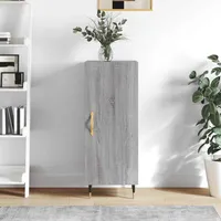 VidaXL Sideboard Grau Sonoma 34,5x34x90 cm Holzwerkstoff