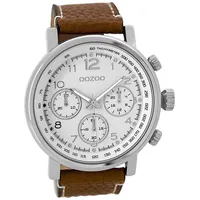 Oozoo Herren Armbanduhr braun Timepieces D2UOC9455