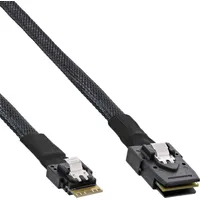 InLine Slim SAS Kabel, SFF-8654 zu Mini SAS SFF-8087,
