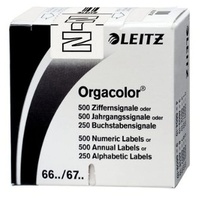 Leitz Orgacolor N 250 Stück, weiss