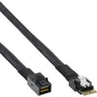 InLine Slim SAS Kabel, SFF-8654 zu Mini SAS HD