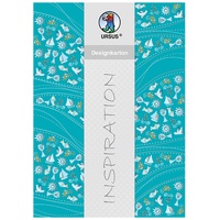 Ursus 60484603 - Designkarton Glory, 200 g/qm, 5 Blatt,