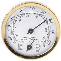 GUMEI Indoor Analog Thermometer Hygrometer Luftfeuchtigkeit Temperaturanzeige 58mm Haushalt