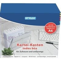 Stylex Karteikasten A6 glasklar - 49972