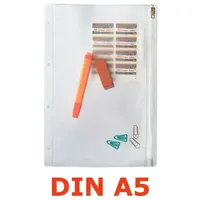 Leitz Reißverschluss- und Mundschutzbeutel A5 15,5x21 cm Transparent 2