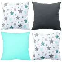 Amilian Dekokissen 45 x 45 cm Grau