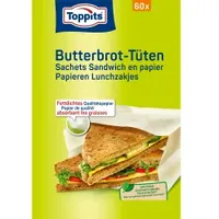 Toppits 60 Toppits Butterbrottüten