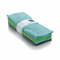 Kela Lou 100%Polyester hellblau 8tlg Mikrofaser 30,0x30,0cm