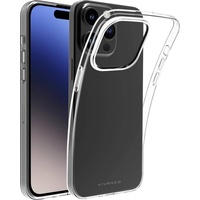 Vivanco Super Slim Cover für iPhone 15 Pro Transparent
