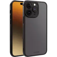 Vivanco iPhone 15 Pro Max Frosted Cover schwarz
