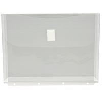 SOENNECKEN Dokumententasche DIN A4 mit Abheftrand transparent 5 St./Pack.