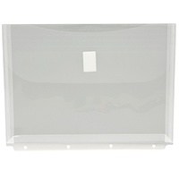 Neutralware Dokumententasche DIN A4 mit Abheftrand transparent 5 St./Pack.