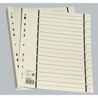 SOENNECKEN Trennblatt oeco 1453 A4 200g Karton chamois 100