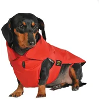 Fashion Dog Hundemantel speziell für Dackel - Rot 33