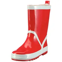 Playshoes Kinder Gummistiefel aus Naturkautschuk, trendige Unisex Regenstiefel mit