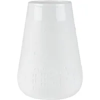 Räder Poesie Vase Winterstadt D.14cm, H.20cm, weiß