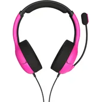 PDP Nebula Kopfhörer Kabelgebunden Gaming Schwarz, Pink
