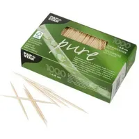 Papstar Zahnstocher Holz rund 6,8 cm
