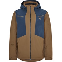 Ziener Herren TAFAR Ski-Jacke/Snowboard-Jacke | atmungsaktiv, wasserdicht, walnut dob,