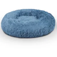 BestLivings Haustierbett Fluffy Ø70cm Türkis Hundekissen Öko-Tex, Hundebett Katzenbett
