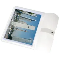 Herlitz Dokumententasche PP A4 zum Abheften transparent