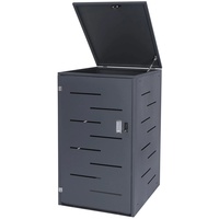 MCW Mülltonnenverkleidung MCW-E83, Mülltonnenbox Mülltonnenabdeckung, erweiterbar 117x66x80 cm ~