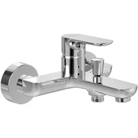 Villeroy & Boch O.novo Einhebel-Badewannenarmatur, - Chrom