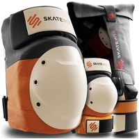 SKATEWIZ Schoner-Set Erwachsene Skateboard Rollschuhe Schlittschuhe Protektoren 3er Set