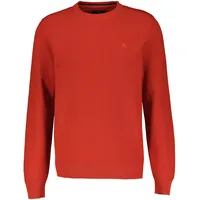 Lerros Strickpullover »LERROS Crewneck Strickpullover« Lerros LAVA RED S