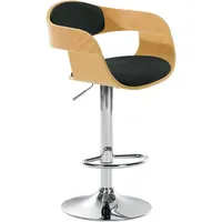 CLP Barhocker Kingston Kunstleder natura/schwarz