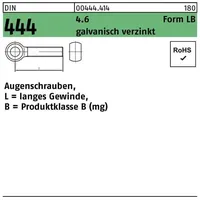 Industrial Quality Supplies DIN 444 Form LB Augenschraube VG