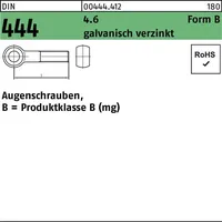 Industrial Quality Supplies DIN 444 Form B Augenschraube M16x60