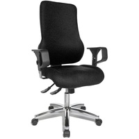 TOPSTAR Bürostuhl Sitness 55, SD69X L50 Stoff schwarz, Gestell