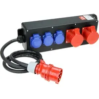 PCE Mobilverteiler Vollgummi Baureihe STEYREGG MV 4xSSD H07 IP54