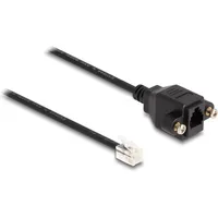 DeLock - RJ10 Stecker zu RJ-10 (W) schraubbar -