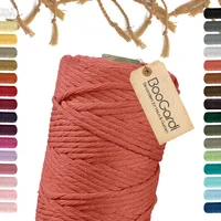 BooGardi Makramee Garn · Terracotta 5mm x 100m ·