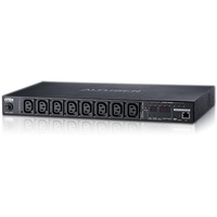 ATEN PE6208G IP-Fernschaltsteckdose, 8 Port, 1HE, 7xC13, 1x C19,