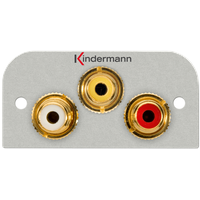 Kindermann Konnect 54 alu - Video, Audio R/L