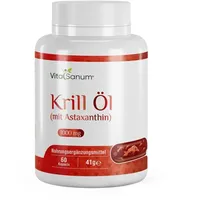 Vitasanum VitaSanum® - Krill Öl (mit Astaxanthin) 60 St