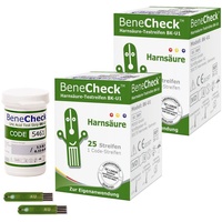 BENECHECK Harnsäure-Teststreifen 50 St